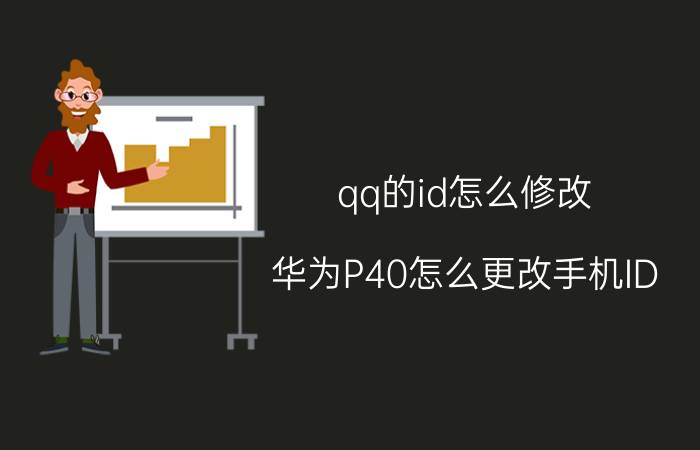 qq的id怎么修改 华为P40怎么更改手机ID？